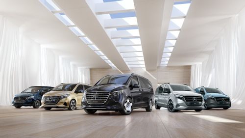 Mercedes-Benz Unveils Upgraded Midsize Vans for 2024